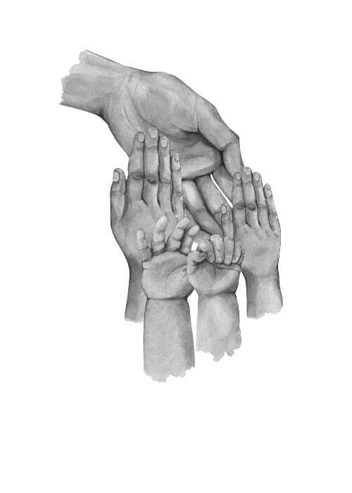 Fyrabarnsmamma - poster